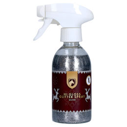 Produktbild von Excellent Horse Christmas Hi Gloss Glitter Spray silber, Inhalt: 250 ml