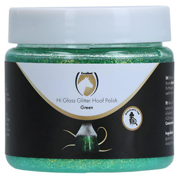 Produktbild von Excellent Horse Hi Gloss Glitter Huflack grün - 150 ml