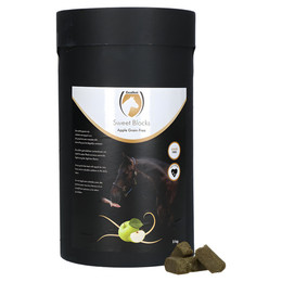 Produktbild von Excellent Horse Sweet Blocks Getreidefreie Pferdeleckerlis mit Apfel - 3 kg