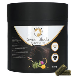 Produktbild von Excellent Horse Sweet Blocks Grain-Free Herbs - 1,2 kg