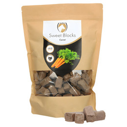 Produktbild von Excellent Horse Sweet Blocks Karotte - 1 kg