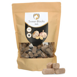 Produktbild von Excellent Horse Sweet Blocks Knoblauch - 1 kg