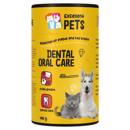 Produktbild von Excellent Pets Dental Oral Care für Hunde - 140 g