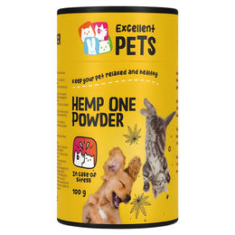 Produktbild von Excellent Pets Hemp One Powder für Hunde - 100 g