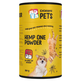 Produktbild von Excellent Pets Hemp One Powder für Hunde - 250 g