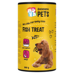 Produktbild von Excellent Pets Hundesnack Fish Treat - 300 g