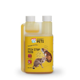 Produktbild von Excellent Pets Itch Stop Feed flüssiges Ergänzungsfuttermittel für Hunde - 250 ml