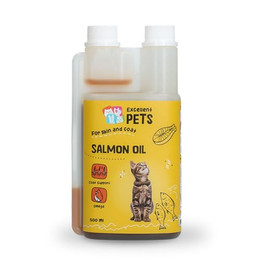 Produktbild von Excellent Pets Lachsöl für Katzen - 500 ml