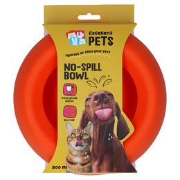 Produktbild von Excellent Pets No-Spill Bowl orange, Größe: M