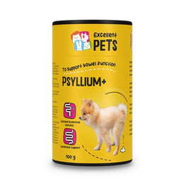 Produktbild von Excellent Pets Psyllium+ Ergänzungsfuttermittel für Hunde - 100 g
