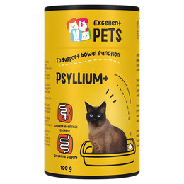 Produktbild von Excellent Pets Psyllium+ für Katzen - 100 g