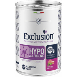 Produktbild von Exclusion Diet Hypoallergenic Schwein und Erbsen - 6 x 400 g