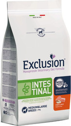 Produktbild von Exclusion Diet Intestinal Medium/Large Adult mit Schwein & Reis - 2 x 12 kg