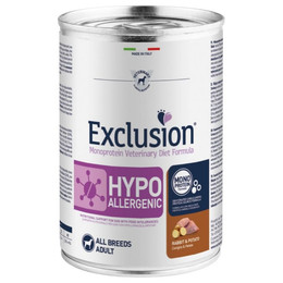 Produktbild von Exclusion Hypoallergenic Dosenfutter Kaninchen & Kartoffel - 6 x 400 g