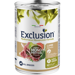 Produktbild von Exclusion Mediterraneo Adult Lamm Nassfutter 12 x 400 g