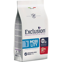 Produktbild von Exclusion Mobility Schwein & Reis Hundefutter - 12 kg