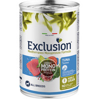 Produktbild von Exklusion Dog Wet Erwachsene Tuna All Breeds - 6 x 400 g