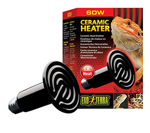 Produktbild von Exo Terra Ceramic Heater keramischer Heizstrahler für Reptilien 60W - 60 Stk.