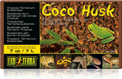 Produktbild von Exo Terra Coco Husk Substrat für Reptilien und Amphibien - 20 l