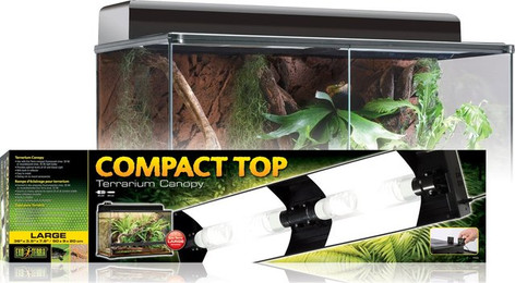 Produktbild von Exo Terra Compact Top Terrarienabdeckung Groß für 4 Lampen mit Reflektor