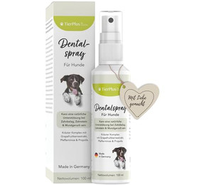 Produktbild von EXVital TierPlus Dentalspray für Hunde - 100 ml