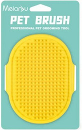 Produktbild von Eyecatcher Silikon-Tierhaarbürste für Hunde und Katzen