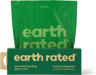 Earth Rated Hundekotbeutel Grün Geruchsneutral 300 Stück - 300 Stk. – Bild 1 von 6