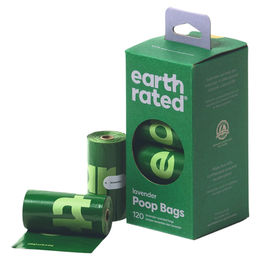 Earth Rated Hundekotbeutel Lavendel 120 Stück - 8 x 15 Stk. – Bild 1 von 13