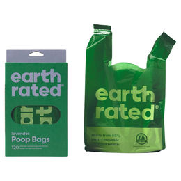Earth Rated Hundekotbeutel mit Griff Lavendel 120 Stück – Bild 1 von 11