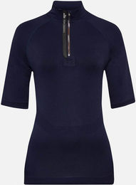 eaSt Funktionsshirt Damen Kurzarm Seamless Midnight Blue L/XL – Bild 1 von 1