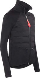 Produktbild von eaSt Hybrid Full Zip Jersey Daunenjacke für Herren in Schwarz Größe M