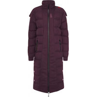 Produktbild von eaSt Lange Daunenjacke für Damen in Lila wasserdicht