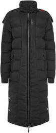 Produktbild von eaSt Performance Lange Daunenjacke mit Kapuze für Damen in Schwarz