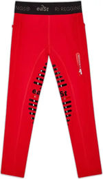 Produktbild von eaSt Reggings R1 Reithose für Mädchen in Rot mit Mid Grip und wasserabweisender Funktion