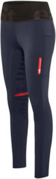 Produktbild von eaSt Reggings R1 Sparkle Reithose für Damen in Blau mit hohem Bund und OEKO-TEX STANDARD 100 Zertifizierung