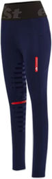 Produktbild von eaSt Reithose für Damen Full Grip Sommer Reitleggings Blau Größe M