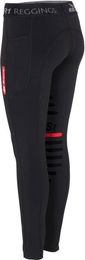 eaSt Reithose für Damen Sommer Reitleggings R1 Knie Grip Schwarz Nylon Größe L – Bild 1 von 5