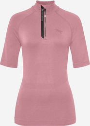 eaSt Reitshirt Damen Kurzarm Seamless Rosa S-M – Bild 1 von 1
