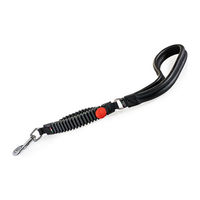 Produktbild von Easy Dog Walk WAW Hand Ruckdämpfer Kurzleine für Hunde in Schwarz Größe L wasserabweisend