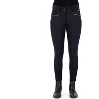 Produktbild von Easy Rider Amore Reithose Damen Full Grip Winter Schwarz Polyamid