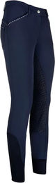 Produktbild von Easy Rider Elodie Diamond Reithose Damen Full Grip Blau Größe 46
