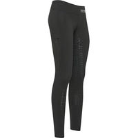 Produktbild von Easy Rider Lana Reitleggings für Damen mit Full Grip und wasserabweisender Funktion Schwarz Größe 44