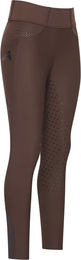 Easy Rider Maxima Turnierleggings Damen mit Full Grip in Braun Größe 32 – Bild 1 von 1