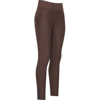 Produktbild von Easy Rider Maxima Turnierleggings Damen mit Full Grip in Braun Größe 32