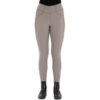 Produktbild von Easy Rider Maxima Turnierleggings Damen mit Full Grip in Grau Größe 46