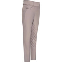 Produktbild von Easy Rider Maxima Turnierleggings Full Grip für Mädchen in Grau und Beige