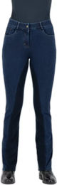 Easy Rider Reithose Full Grip für Damen aus Baumwolle Blau Größe 44 – Bild 1 von 1