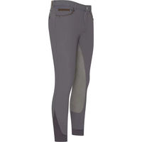 Produktbild von Easy Rider Reithose Full Grip für Herren aus Kunstleder in Grau Größe 46