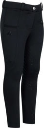 Easy Rider Reithose Full Grip für Mädchen in Schwarz – Bild 1 von 1