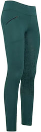 Easy Rider Reithose für Damen Winter mit Full Grip Silikon Grip und wasserabweisender Eigenschaft in Grün – Bild 1 von 1
